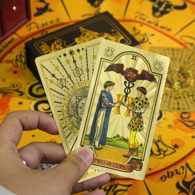 Olivenorma 80ps "Der Narr" Waite Sun Moon Tarot Karten