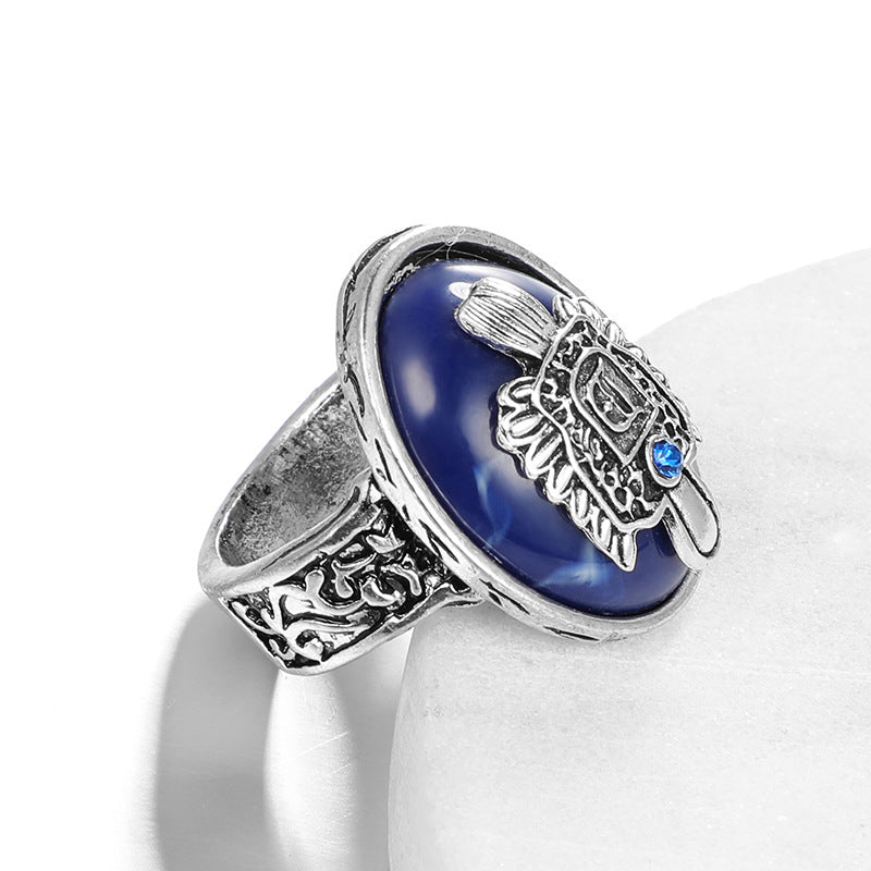 Lapislazuli Punk Schnitzring 