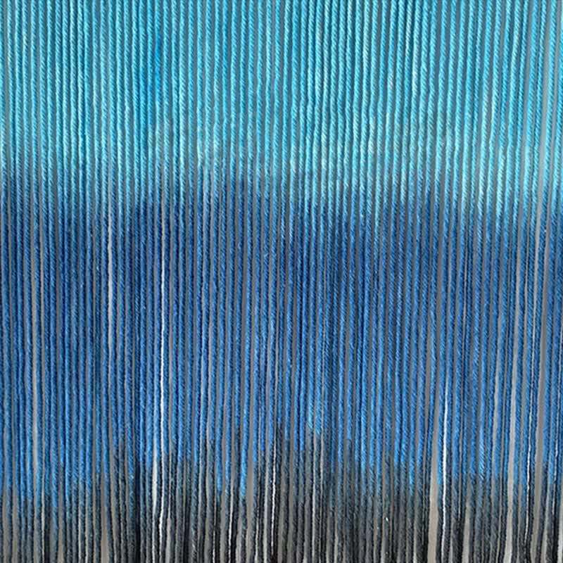 Olivenorma Weave Blauer Böser Blick Gefärbte Wandteppich Dekoration 