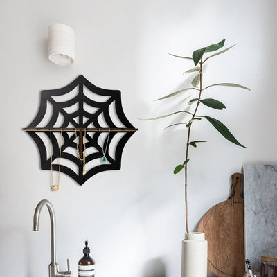 Olivenorma Spider Holzdisplay-Kerzenhalter Kristallregal