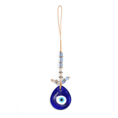 Olivenorma Blauer Glas-Evil Eye Autohänger Ornament