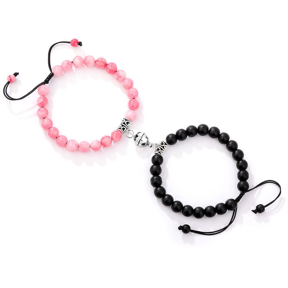 Olivenorma 2-teiliges Magnet-Anziehungs-Armband-Set für Paare