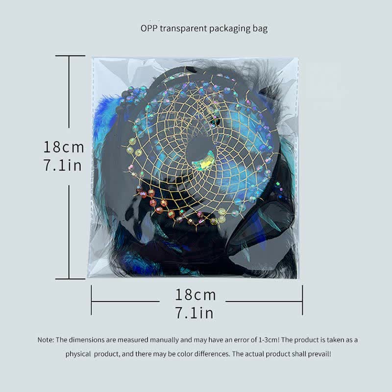 Olivenorma Doppelring Mehrfarbig Ornament Traumfänger 