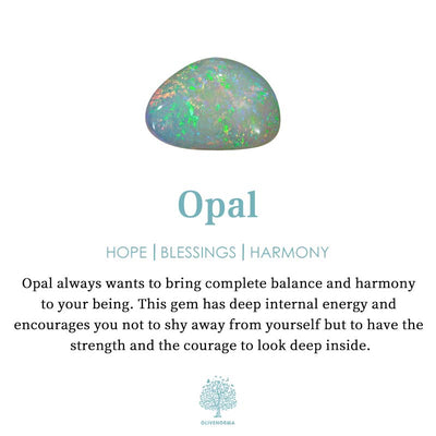 Olivenorma Vier-Krallen-Opal-Luxus-Ohrringe - image 10