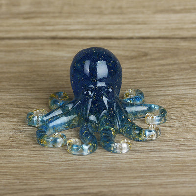 Olivenorma Naturkristallkies Oktopus Edelsteindekoration