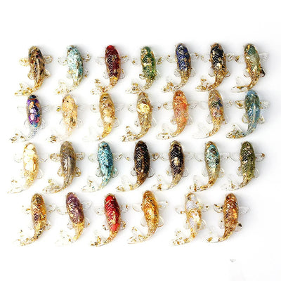 Olivenorma Ocean Harmony Kristallfischfigur Edelsteindekoration - image 40