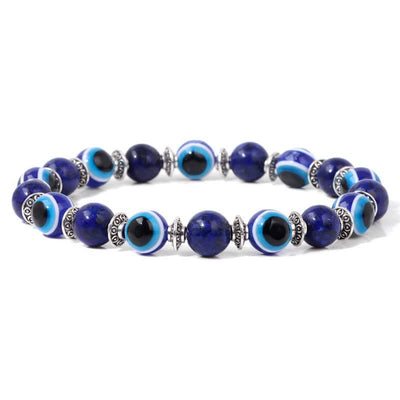 Olivenorma Böse-Auge Natürliche Steinperlen Armband