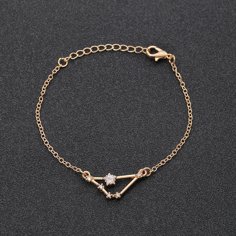 Olivenorma Zwölf Konstellation Astrologie Schmuck Sternzeichen Armband