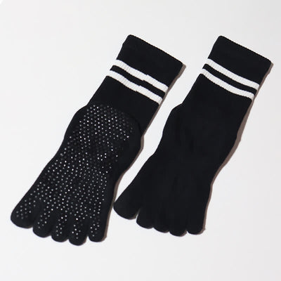 Olivenorma Pilates Anti-Rutsch Fünf-Finger-Socken Yoga Socken