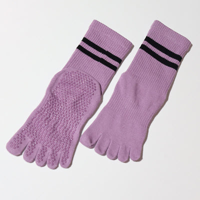 Olivenorma Pilates Anti-Rutsch Fünf-Finger-Socken Yoga Socken