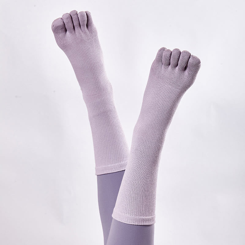 Olivenorma 5-Zehen Barfußgefühl Sport Yoga Socken