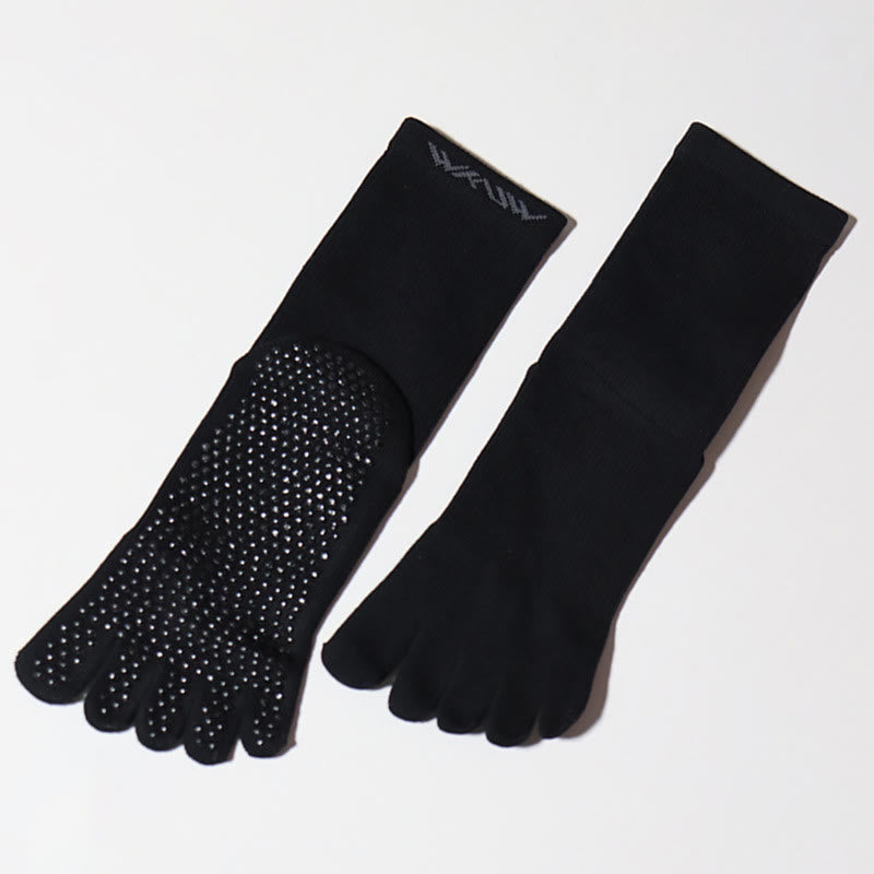 Olivenorma 5-Zehen Barfußgefühl Sport Yoga Socken