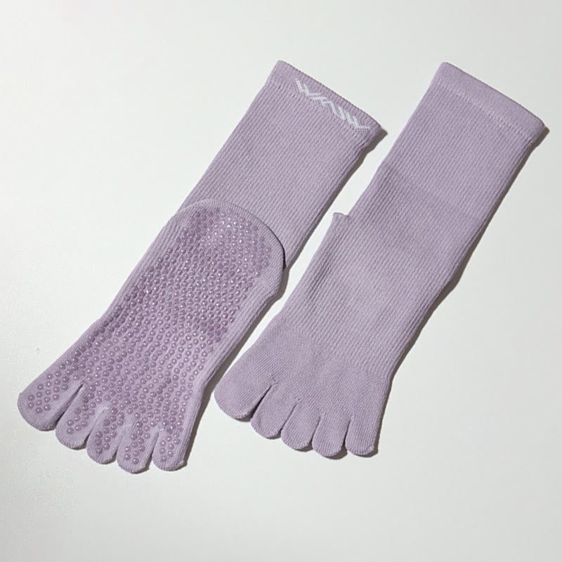 Olivenorma 5-Zehen Barfußgefühl Sport Yoga Socken