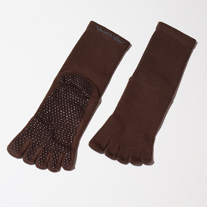 Olivenorma 5-Zehen Barfußgefühl Sport Yoga Socken