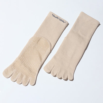 Olivenorma 5-Zehen Barfußgefühl Sport Yoga Socken