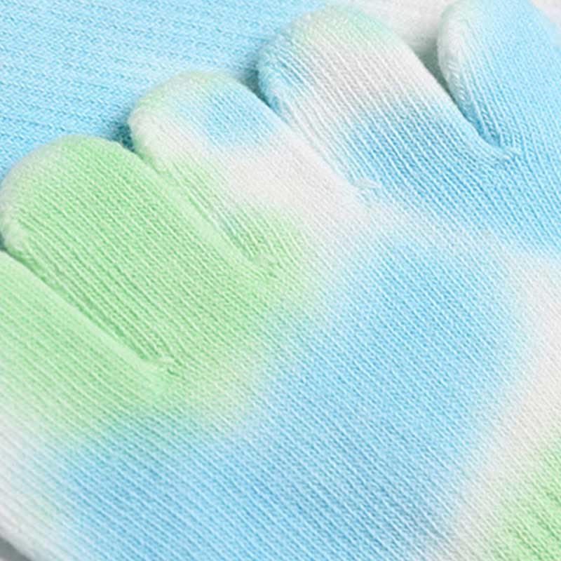 Olivenorma Bequeme Batik-Baumwollsocken für Yoga, Pilates und Barre