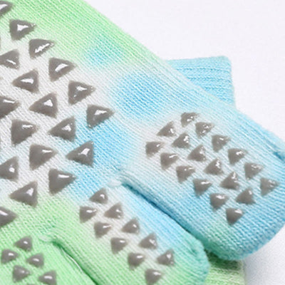 Olivenorma Bequeme Batik-Baumwollsocken für Yoga, Pilates und Barre