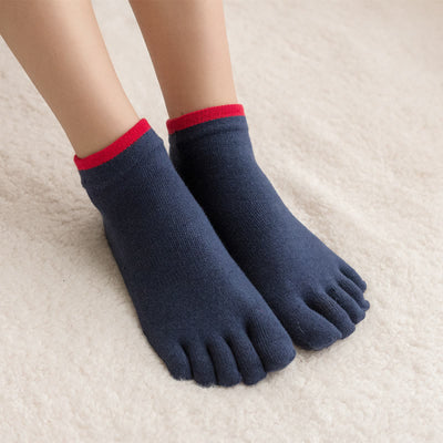 Olivenorma Pilates-Socken mit rutschfestem Griff, einfarbig