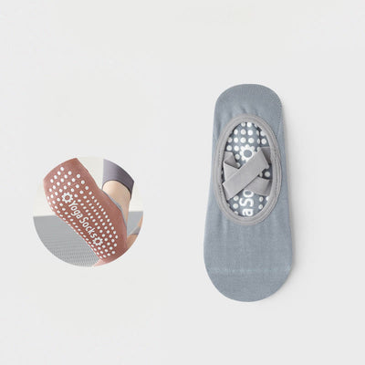 Olivenorma Rutschfeste Yoga Pilates Barre Socke mit Riemen 