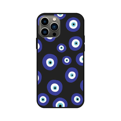 Olivenorma Blue Evil Eye Hamsa Handyhülle für iPhone 13/14/15 