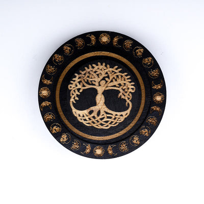 Olivenorma Round Moon Phase Jewelry Display Tray Holder