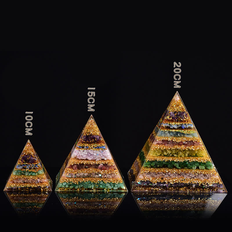 Olivenorma "Rundum-Schutz" Naturstein Orgon-Pyramide 