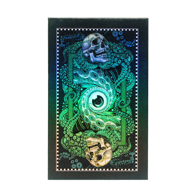 Olivenorma Cthulhu-Mythos Gold Foil Sammel-Tarotkarte für Weissagungen