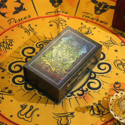 Olivenorma Cthulhu-Mythos Gold Foil Sammel-Tarotkarte für Weissagungen