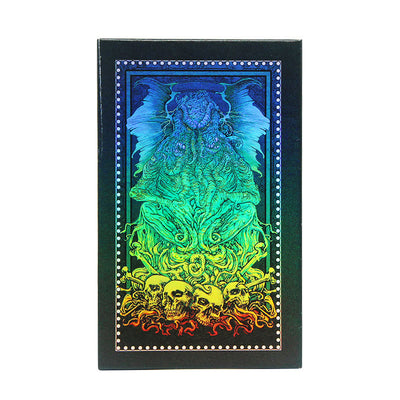 Olivenorma Cthulhu-Mythos Gold Foil Sammel-Tarotkarte für Weissagungen