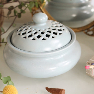 Olivenorma Ceramic Incense Burner Incense Smudging Bowl