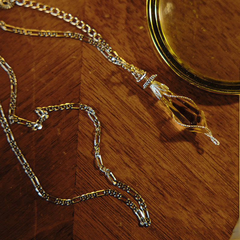 Olivenorma Lord of the Mysteries | Meditation Klein Citrine Necklace Pendulum