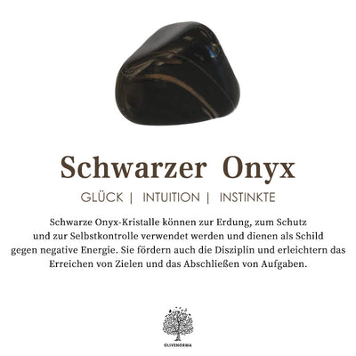 Olivenorma Schwarzer Türkis Edelstahlring 