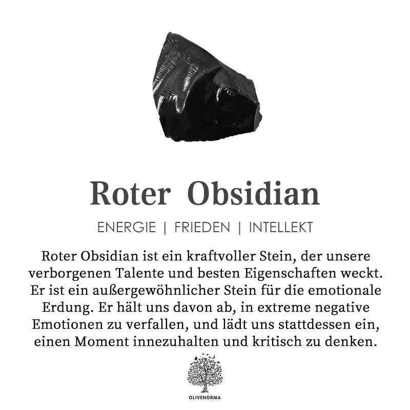 Olivenorma Natürlicher Edelstein Titanstahl Ring 