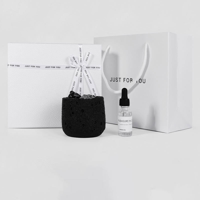 Olivenorma ätherisches Öl Kristall Diffusoren Geschenk-Set Kristall Aromatherapie