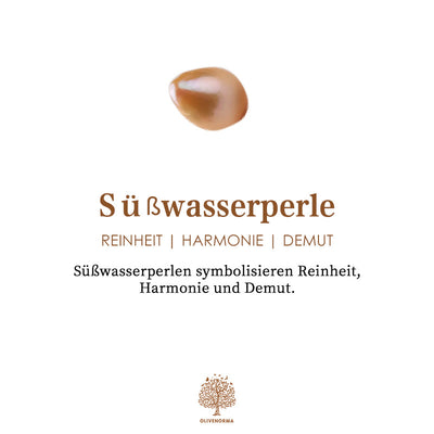 Olivenorma Extra Fine 2mm Süßwasserperlen-Perlenring 