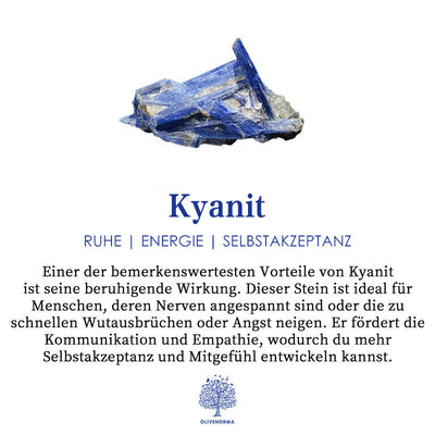 Amethyst mit Kyanite natürliche Orgon Pyramide