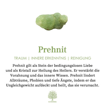 Olivenorma Peridot Prehnit Heilende Orgonpyramide