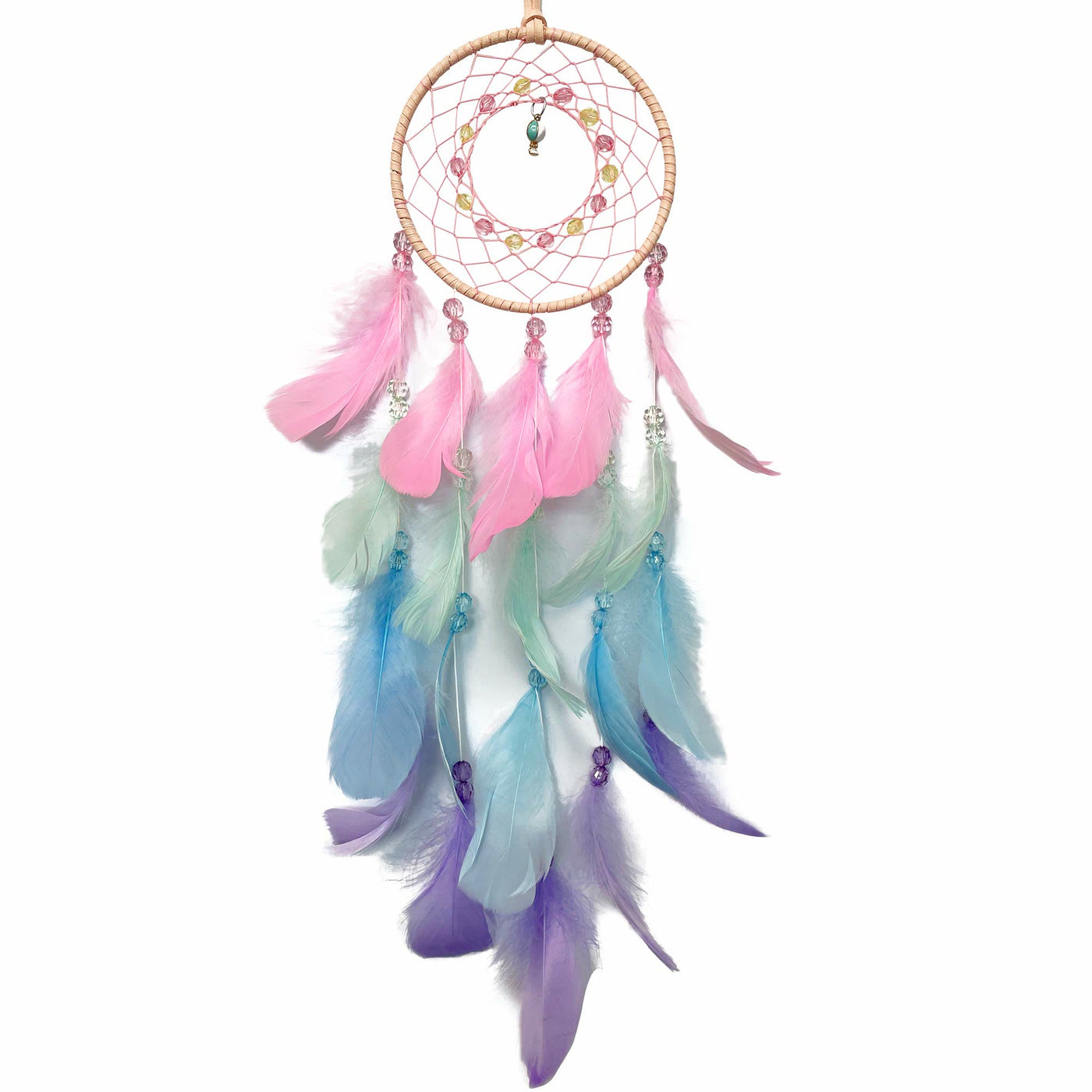 Olivenorma Fancy Bunte Dreamcatcher LED Licht Traumfänger