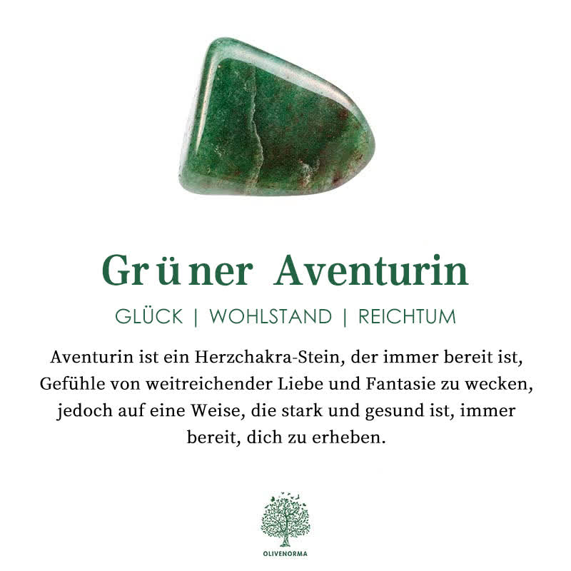 Lady Luck - Grüner Aventurin Edelsteinarmband