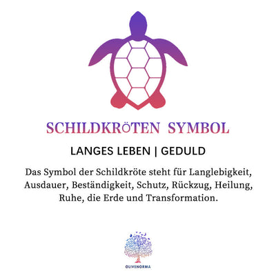 Armband aus natürlichem Stein mit Schildkröte 