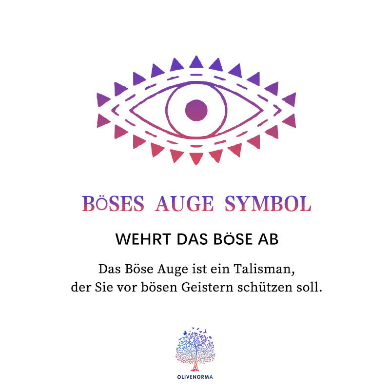 Olivenorma “Böses abwehren” - Böse Auge Schutzkette