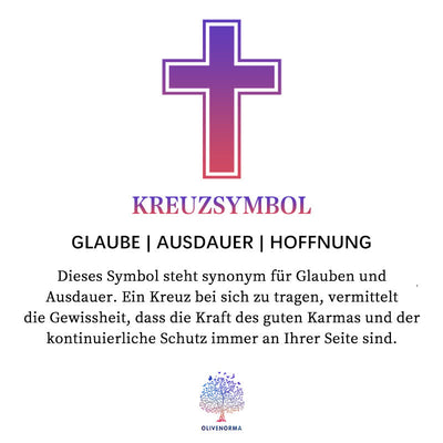 Olivenorma Kreuz Jesus Holz Rosenkranz Wickelarmband