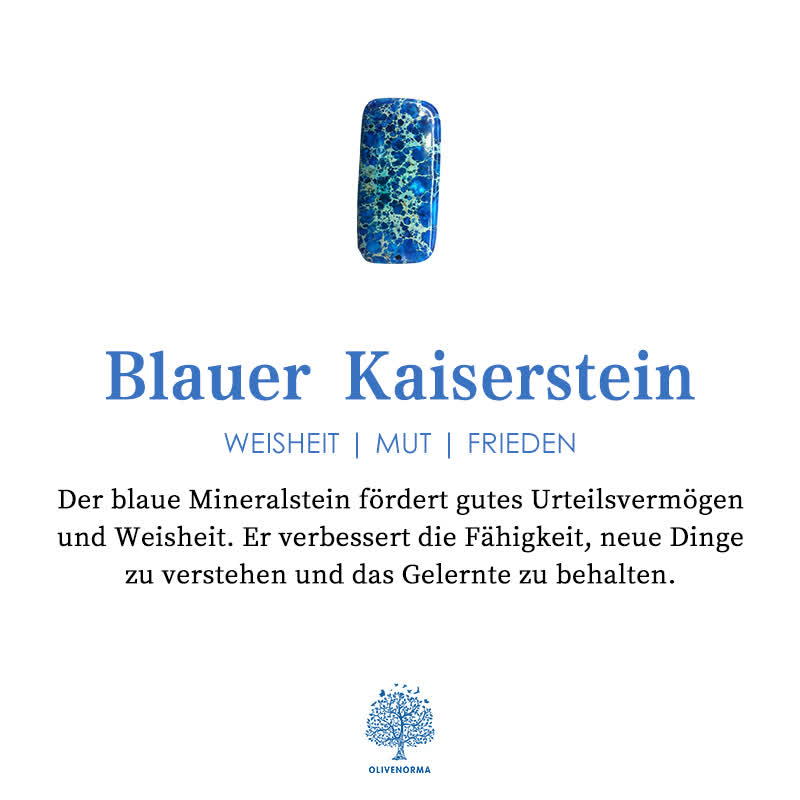 Olivenorma Kaiserstein Geflochtene Perlen Griff Armband