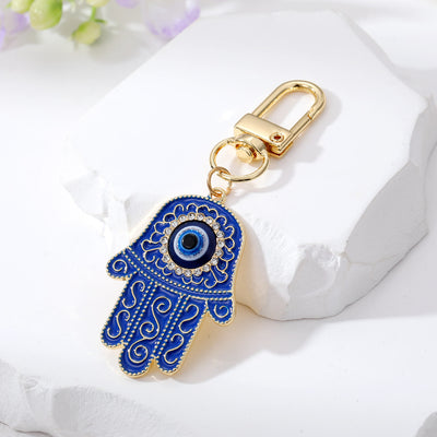 Olivenorma Evil Eye Hamsa Handschutz Schlüsselanhänger