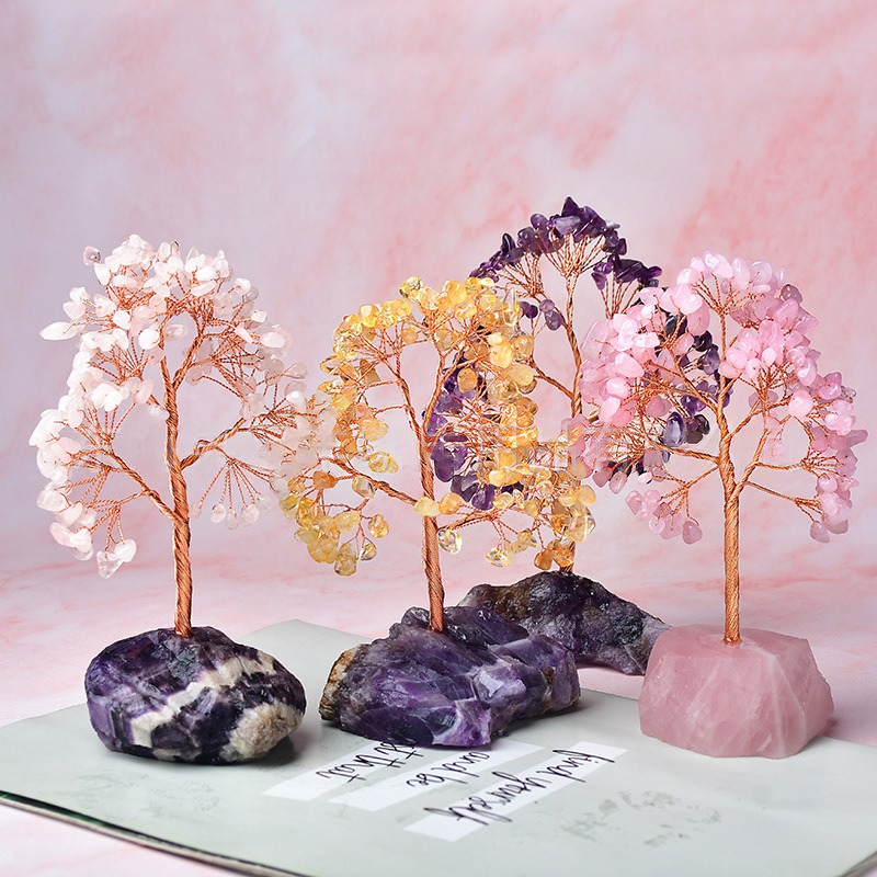 Olivenorma Fantasy Amethyst Basis Feng Shui Baum