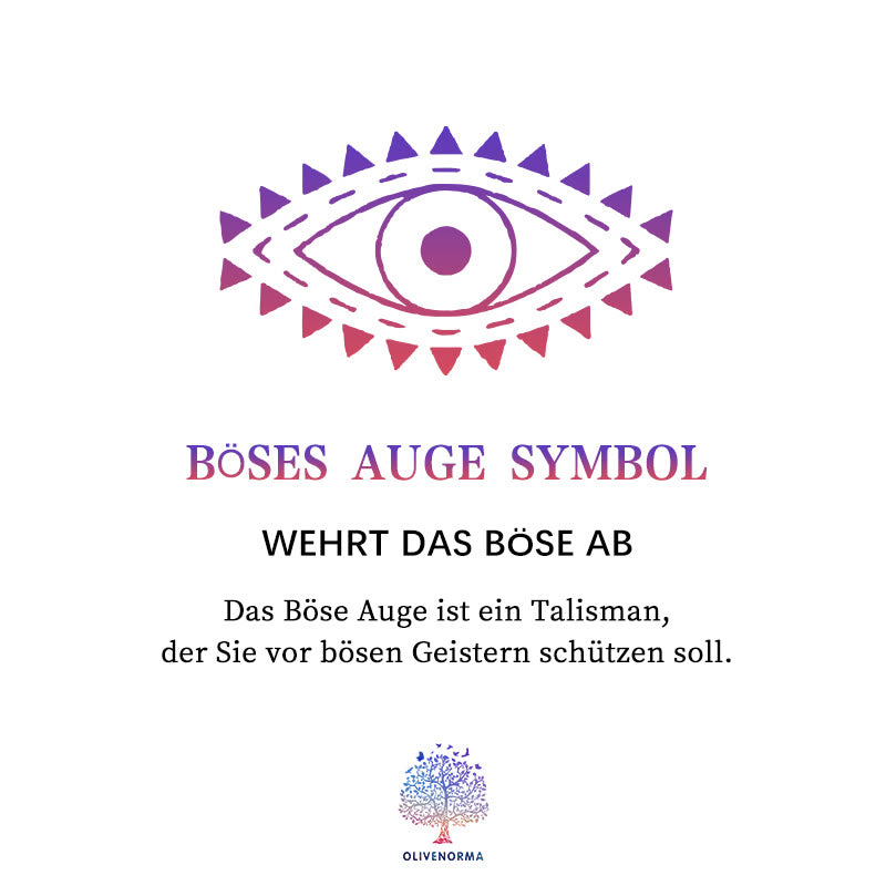 Olivenorma Böser Blick Symbol Natürliche Amethyst Orgon-Pyramide