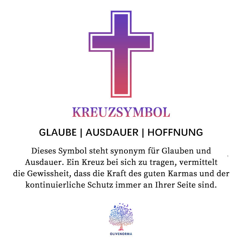 Olivenorma Christliches Kreuz Armband mit weißen Muschelperlen 