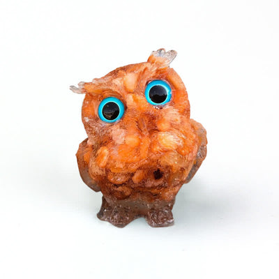 Olivenorma Kristall-Eulenfigur – Edelstein-Dekoration - image 60