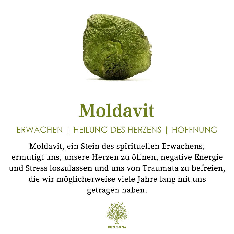 Olivenorma Purification Grüne Moldavit-Kette 