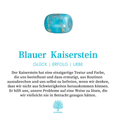 Olivenorma Kaiserstein Klavier Halskette Bohemian Halskette
